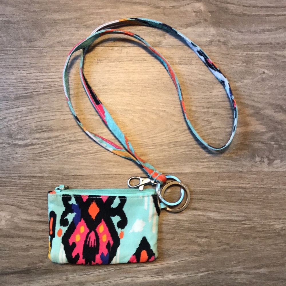 Vera Bradley Lanyard Wallet - Picture 2 of 4